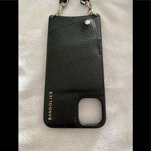 Bandolier Emma Pebble Leather Crossbody case